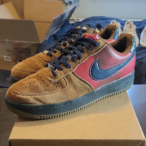 Nike Air Force 1 Low Rare "New Six Vince Carter" (2007) M10.5/W12 EUC - Picture 2 of 10